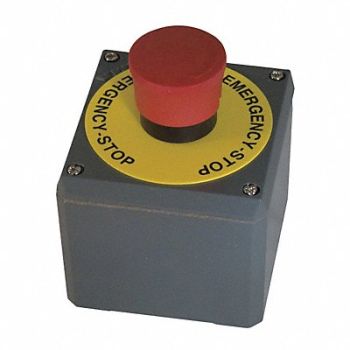 HOFFMAN Push Button Control Station 1NC 22mm, 29YK60