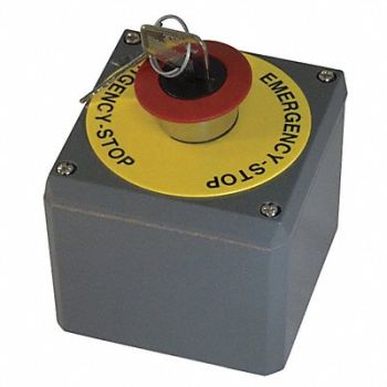HOFFMAN Push Button Control Station 1NC 22mm, 29YK62
