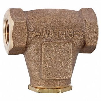 WATTS Inline Strainer 2 5/6 H 1/4 Inlet, 29YL64