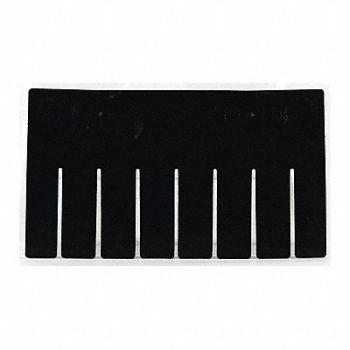 AKRO-MILS DividerIndstr Grd Poly 5 15/32 in PK6, 494C99