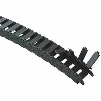 KABELSCHLEPP Microtrack(TM) Open Nylon Width 38mm 5Ft, 2ATD8