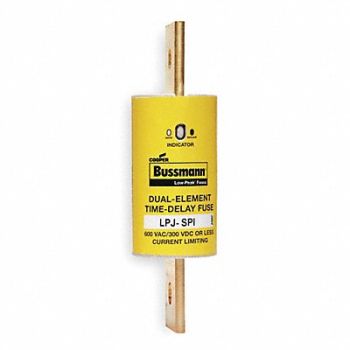 BUSSMANN Fuse Class J 100A LPJ-I Series, 2ABR1