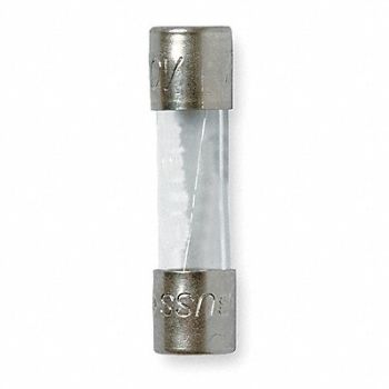 BUSSMANN Fuse 800mA Glass S500 Series PK5, 2ABX3
