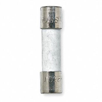 BUSSMANN Fuse 3-15/100A Ceramic S505 Series PK5, 2ABY4