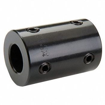 RULAND MANUFACTURING Rigid Shaft Coupling Set Screw 1-3/8 L, 2AEK8
