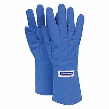 NATIONAL SAFETY APPAREL D1617 Cryogenic Gloves Forearm (15 ) XL PR, 2AEY8