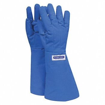 NATIONAL SAFETY APPAREL D1621 Cryogenic Gloves Elbow (17 ) XL PR, 2AEZ6