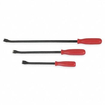 WESTWARD Plastic Handle Pry Bar Set 3 Pc, 2AJL2