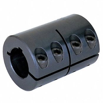 RULAND MANUFACTURING Rigid Shaft Coupling Clamp 35mm L, 2AMR7