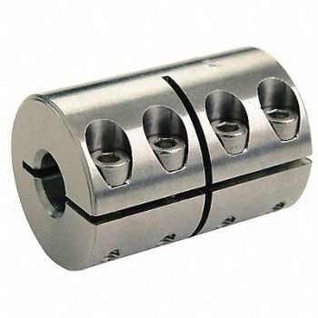 RULAND MANUFACTURING Rigid Shaft Coupling Clamp 1 L, 2AMC4