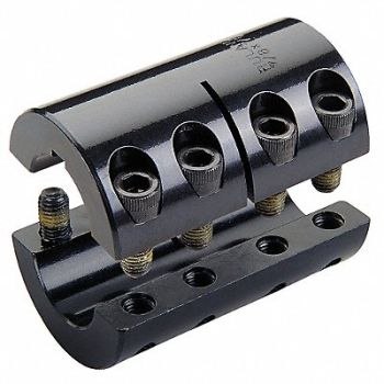 RULAND MANUFACTURING Rigid Shaft Coupling Clamp 35mm L, 2ANP9