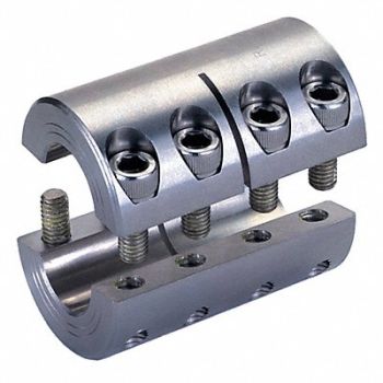 RULAND MANUFACTURING Rigid Shaft Coupling Clamp 1-3/4 L, 2ACU1