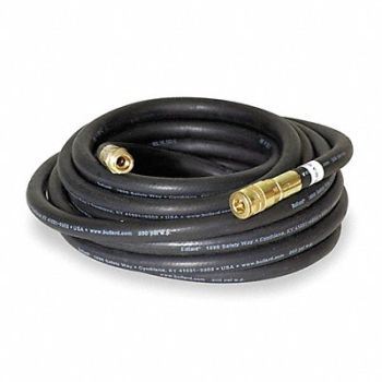 BULLARD Airline Hose 50 ft Rubber 3/8 in Dia., 6KXV7