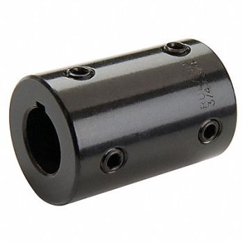 RULAND MANUFACTURING Rigid Shaft Coupling Set Screw 1-3/4 L, 2AEK5