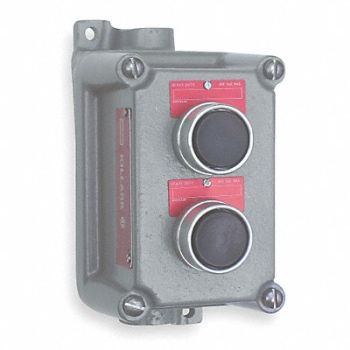 HUBBELL KILLARK Control Station 3/4 In 10A @ 600V, 2AV91