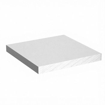 GRAINGER APPROVED Plate Stock Aluminum 6 in Over. W, 2AVD6