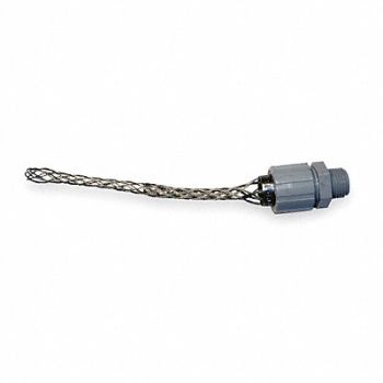 HUBBELL WIRING DEVICE-KELLEMS Connector Nylon L - Strain Relief 4.38in, 2AXJ9