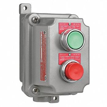 HUBBELL KILLARK Control Station 1/2 In 10A @ 600V, 2AY16