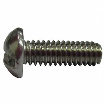 GRAINGER APPROVED MS #4-40 Plain 3/8 L 100PK, 2AY55