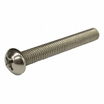 GRAINGER APPROVED MS #10-32 Plain 1 1/4 L 100PK, 2BB75