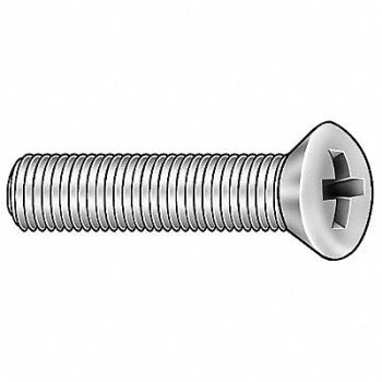 GRAINGER APPROVED MS #10-32 Plain 3/4 L 100PK, 2BE65