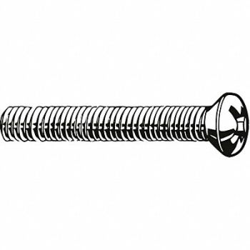 GRAINGER APPROVED MS M3-0.50 Plain 12mm 50PK, 6HY31