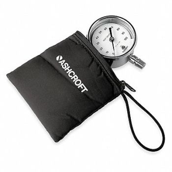 ASHCROFT D0799 Pressure Gauge 0 to 30 psi 3In 1/4In NPT, 2C688