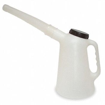 WESTWARD Flexible Spout Measure 1Quart/1 Liter, 2CAN9