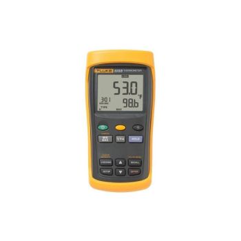 FLUKE SINGLE INPUT THERMOMETER W/USB RECORDING (INTL VERSION)