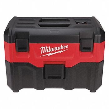 MILWAUKEE Shop Vacuum 2 gal Reinforced Nylon, 2CDC6