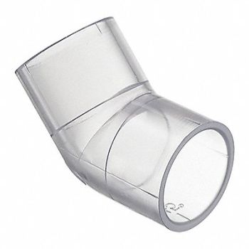 GRAINGER APPROVED 45 Elbow 4 x 4 in Schedule 40 Socket, 2CEZ2