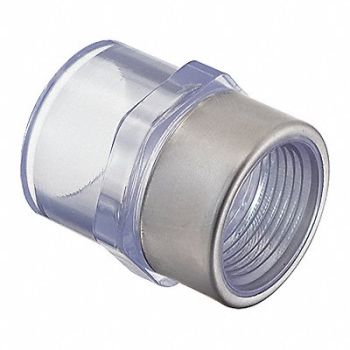 GRAINGER APPROVED Female Adapter 4 x 4 in Schedule 40, 2CFC2
