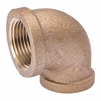 GRAINGER APPROVED 90 Reducing Elbow FNPT 2 1/2 x 2 in, 2CFG5