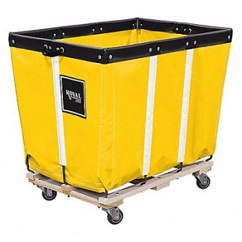 ROYAL BASKET TRUCKS Perm Liner Truck 14 bu yellow vinyl, 9NZA4
