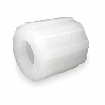 PARKER Nut 45 Deg PVDF Flare 1/2 In., 2CFR8