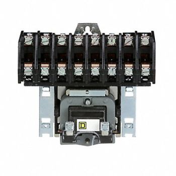 SQUARE D H5205 Lighting Contactr 8P 277V Open ElecHeld, 2CG70