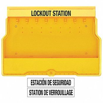 MASTER LOCK Lockout Station Unfilled 22 In W, 2CJL4