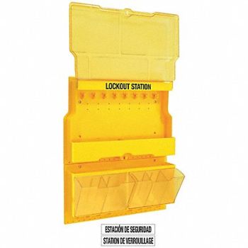 MASTER LOCK Lockout Station Unfilled 26-1/2 In H, 2CJL7