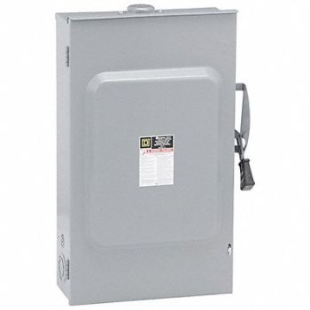 SQUARE D Safety Switch 240VAC 3PST 200 Amps AC, 2CL77
