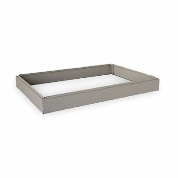 GRAINGER APPROVED Cabinet Flat File Closed Base Putty, 2CLD4