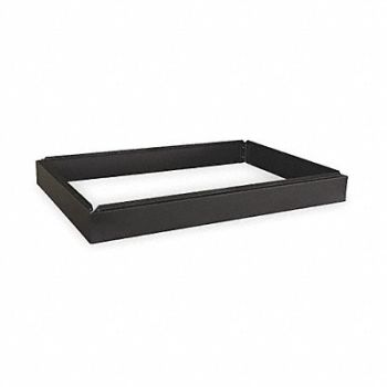 GRAINGER APPROVED Cabinet Flat File Closed Base Black, 2CLD5