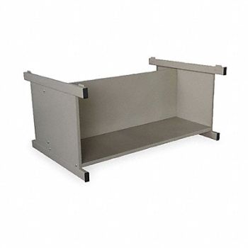 GRAINGER APPROVED Cabinet Flat File Open Base Putty, 2CLE4