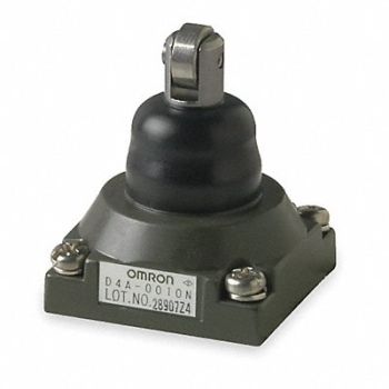 OMRON Lmt Swtch Hd Rllr Plngr Top -40to 212F, 2CLU7