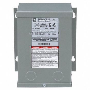 SQUARE D Transformer 120/240VAC 16/32VAC 1kVA, 2CM61