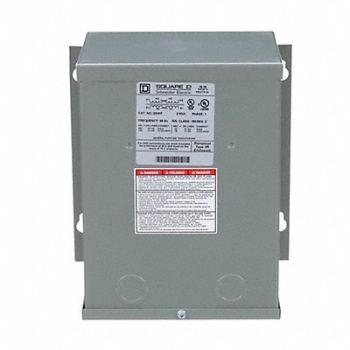 SQUARE D Transformer 120/240VAC 16/32VAC 2kVA, 2CM82