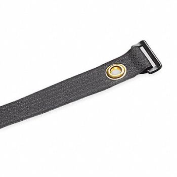 PANDUIT Hook-and-Loop Cinch Strap 12 in Blk PK10, 2CNH4