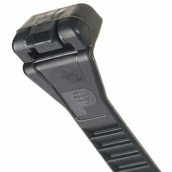 PANDUIT Cable Tie Releasable 8.5 in Blk PK100, 2CNH8