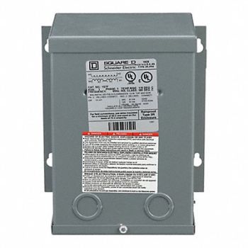SQUARE D Transformer 1kVA 208VAC, 2CT07