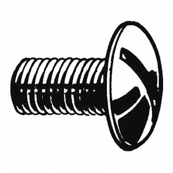 GRAINGER APPROVED MS 1/4 -20 Plain 3/4 L 50PK, 31JV30