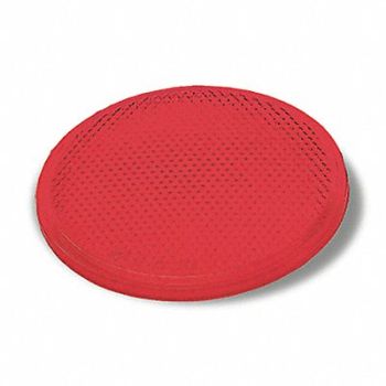 GROTE Stick On Reflector Round Red 3 L, 2CVL4